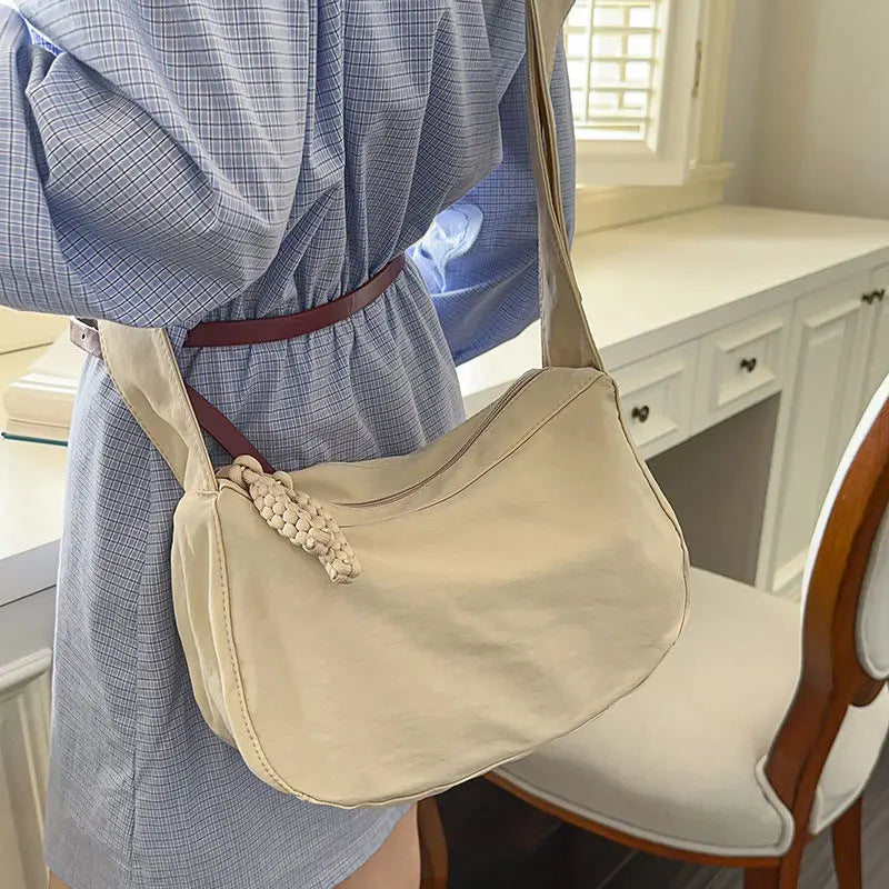 Soft Girl Dumpling Crossbody Bag | Harajuku Vintage Style