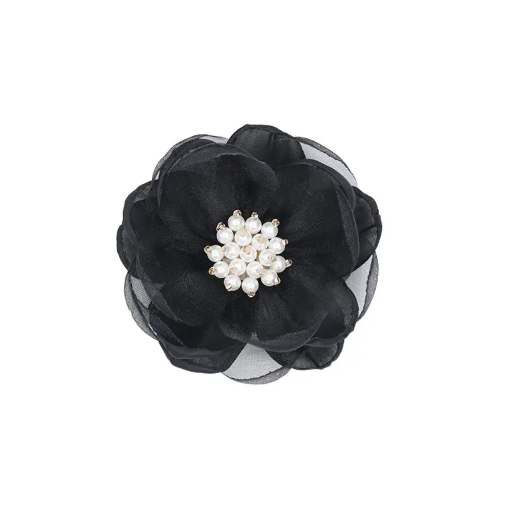 5Pcs 3D Chiffon Flower Appliques – DIY Shoe & Hair Decor