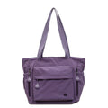 Nixie Japanese Minimalist Tote Bag – Large Nylon Shoulder Bag