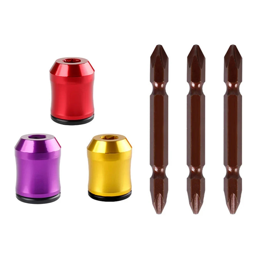 Magnetic Screwdriver Ring & PH2 Bit Set – 3-Pack | DAZZLEEX