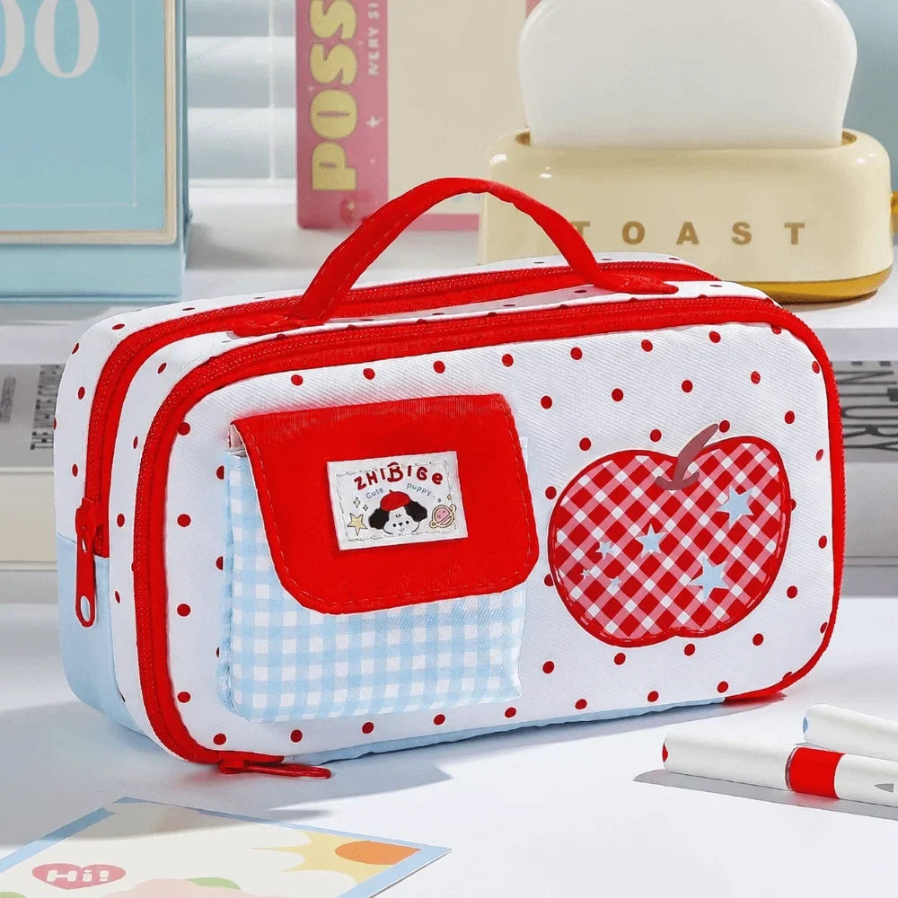 Kawaii Large Capacity Pencil Case 9-Layer Divided Pouch