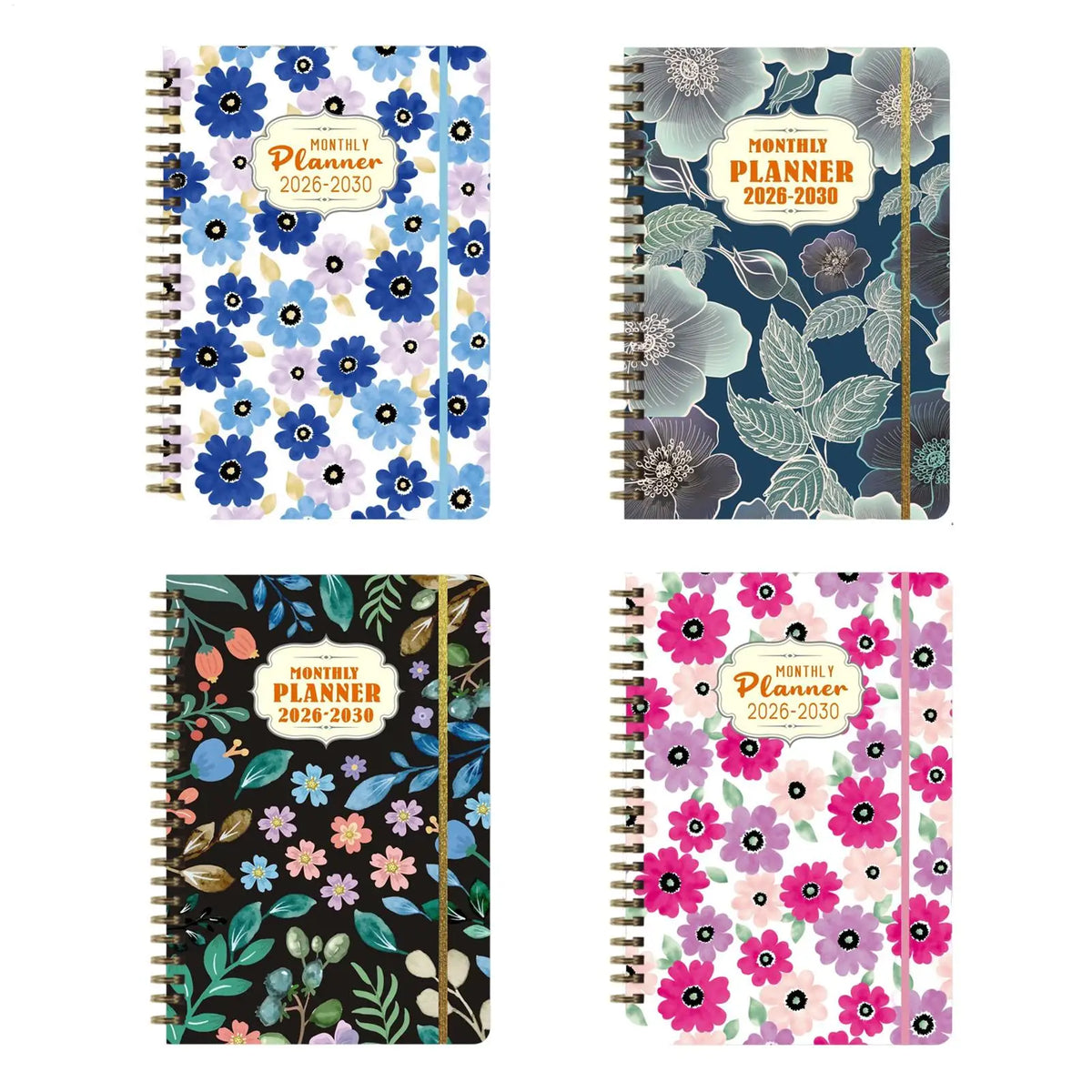 2026–2030 Weekly & Monthly Coil Planner | 5-Year Datebook