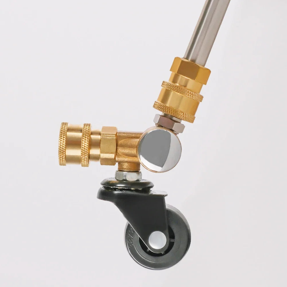 Pressure Washer Quick Connect Swivel Wheel Adapter Set