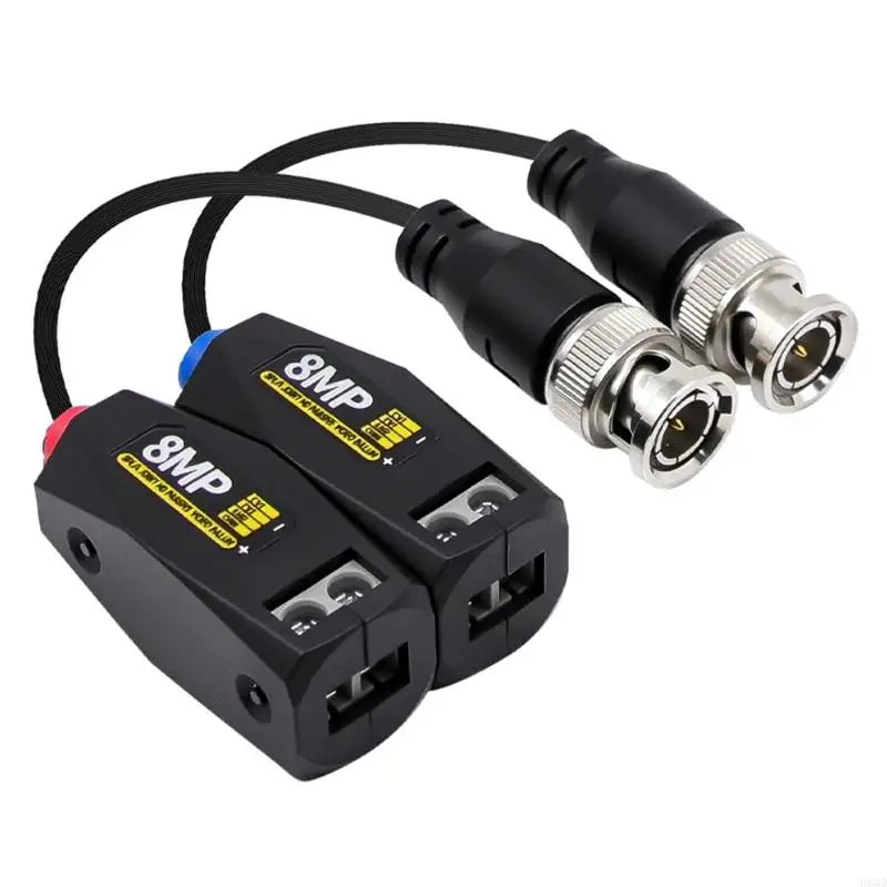 Security Camera Video Balun Set | BNC AHD CVI TVI 1 Pair