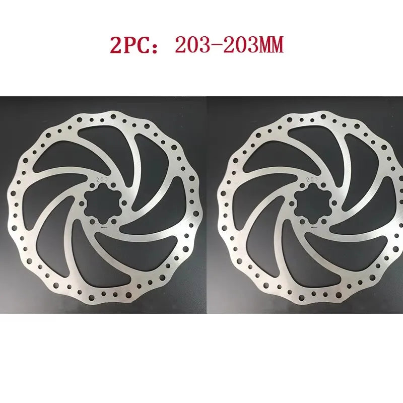 ZOOM MTB Disc Brake Rotor 140-203mm 6-Bolt Stainless Steel