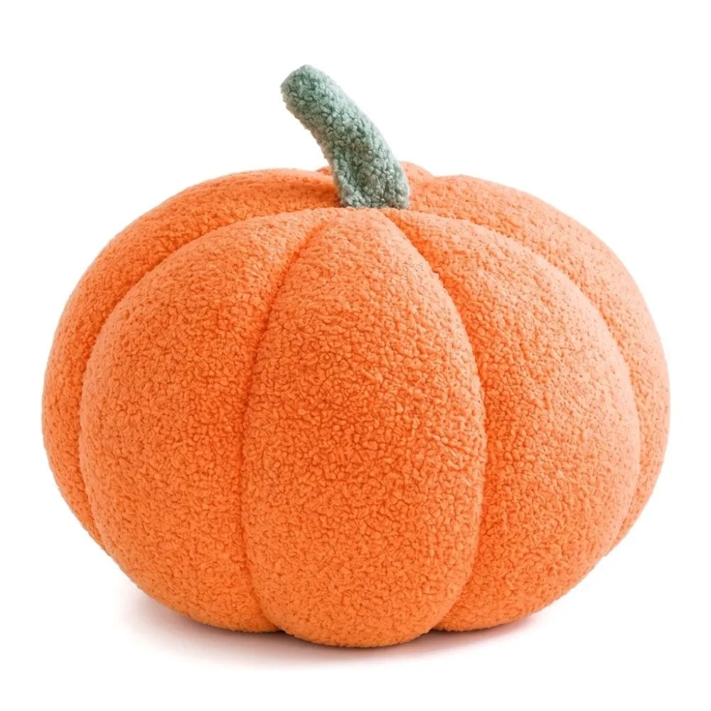 Plush Pumpkin Pillow 7.87" – Stuffed Colorful Halloween Décor