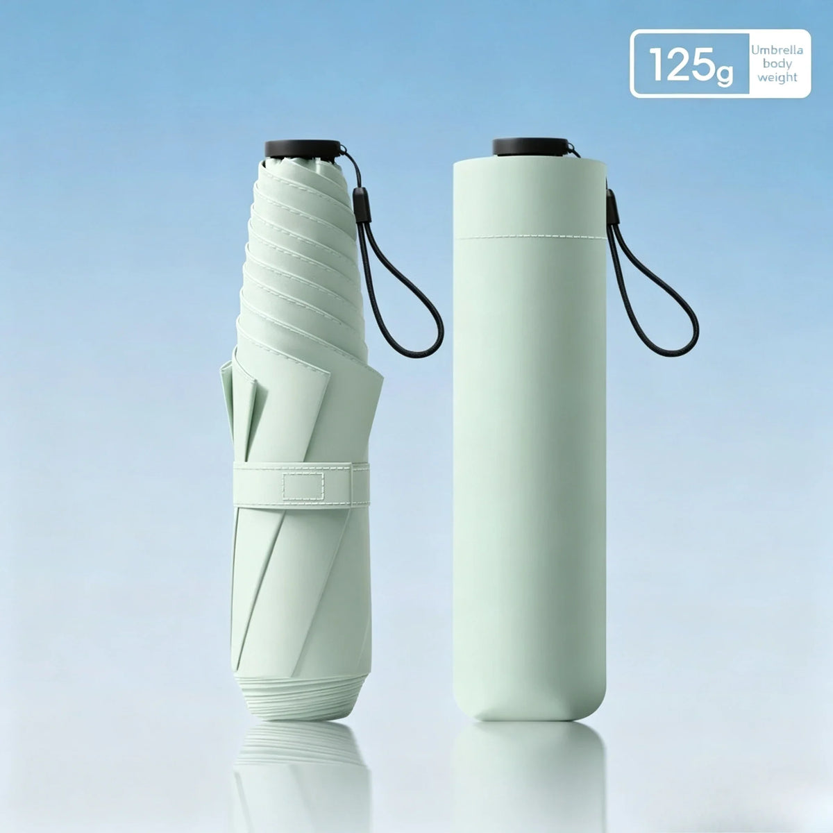 Ultra-Light UV Protection 3-Fold Sun & Rain Umbrella | 125g