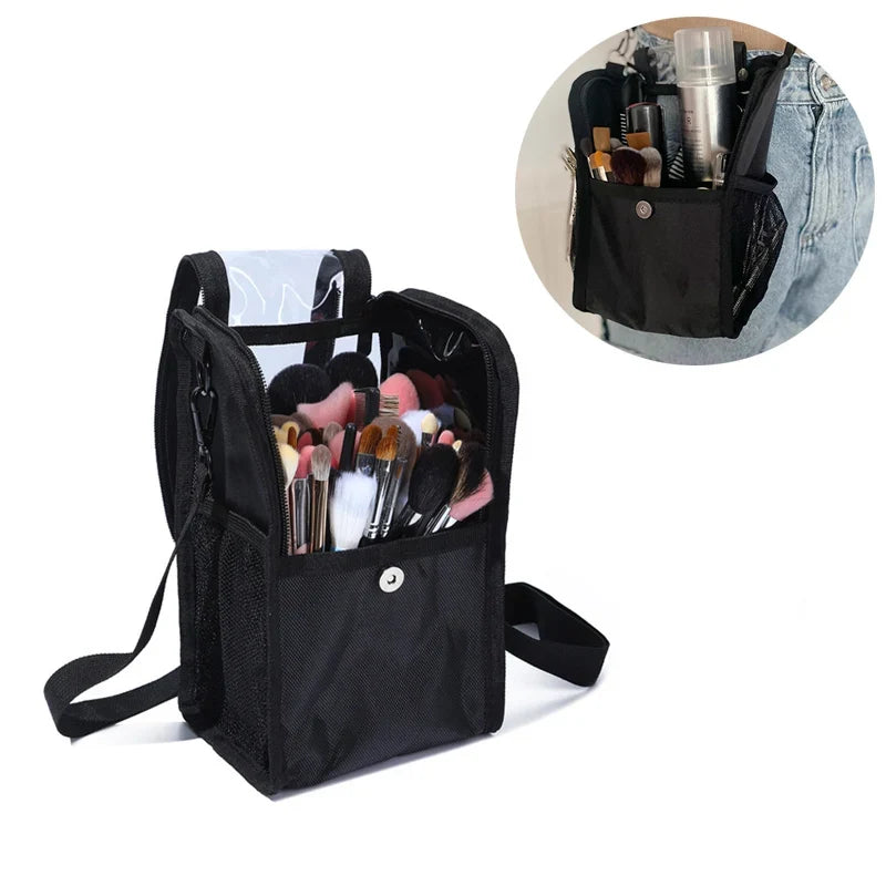 Waterproof Foldable Makeup Brush Case – Stand-Up Storage Bag