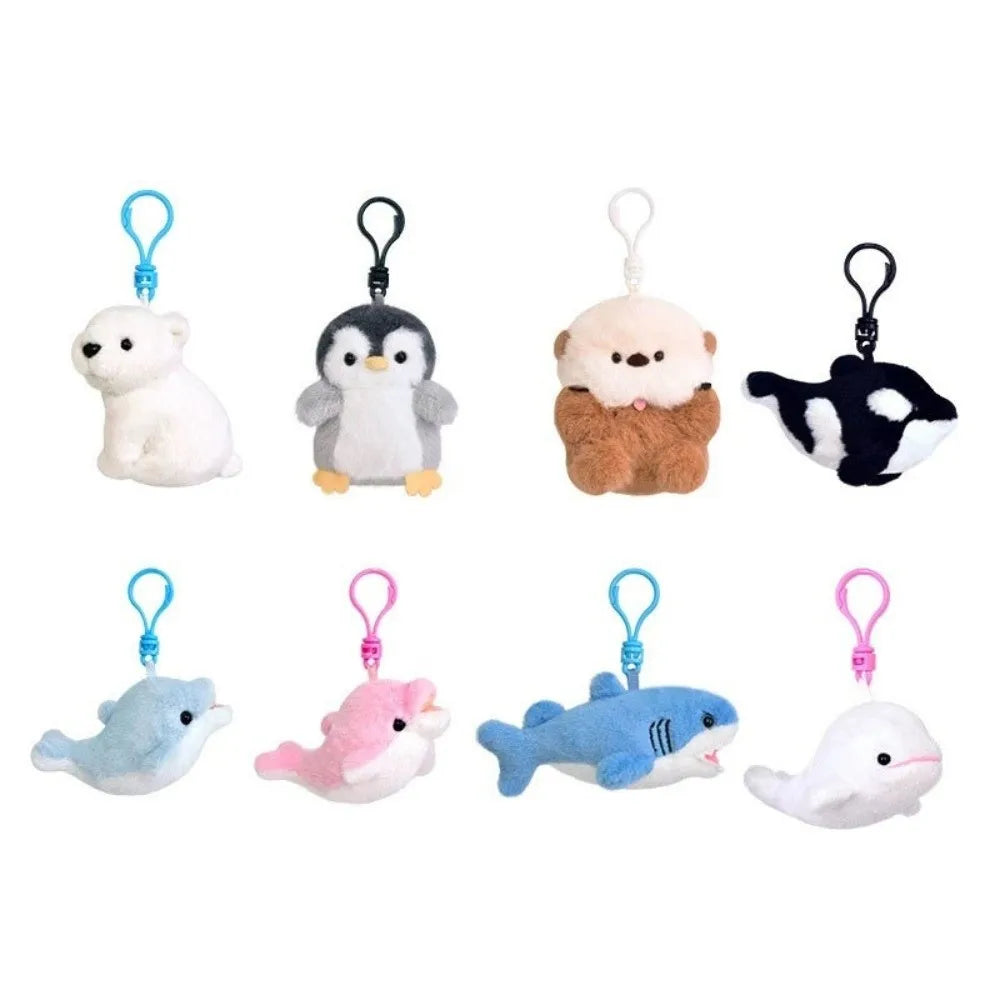 Ocean Plush Toy – Dolphin Shark Penguin Stuffed Animal Gift