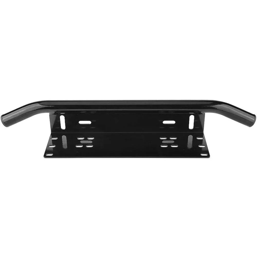 Universal Aluminum Auxiliary Light & License Plate Bracket