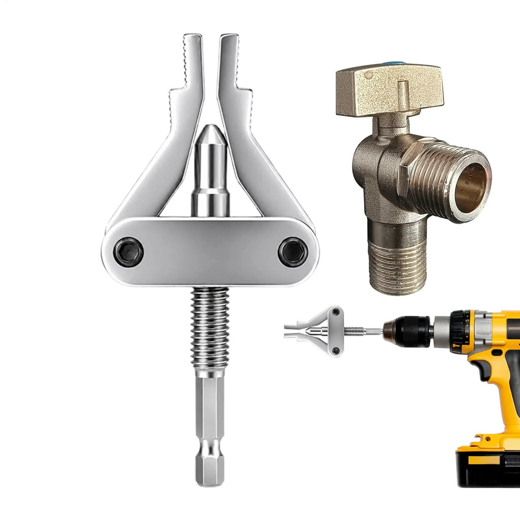 Faucet Angle Valve Thread Extractor | Hex Shank Pipe Repair Tool