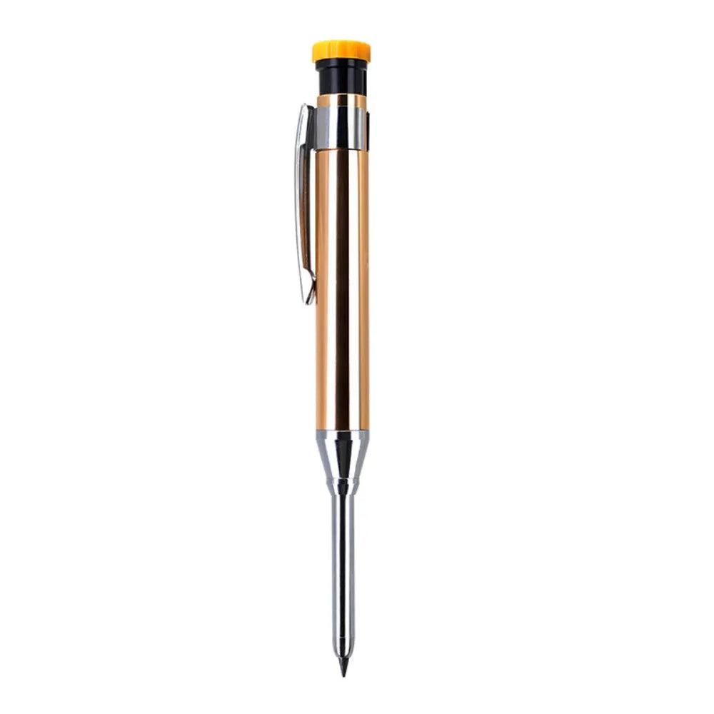 Deep Hole Marking Pencil with Built-In Sharpener | Carpenter