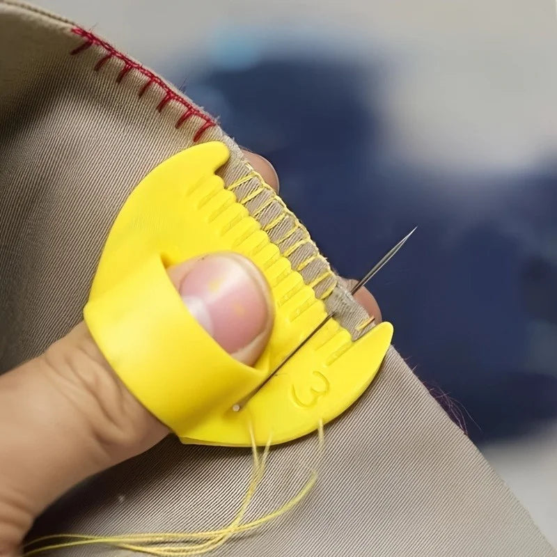 Plastic Hand Sewing Guide Tool – 4mm & 3mm Spacing for Beginners