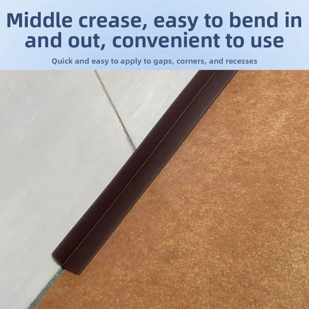 Peel & Stick PVC Corner Trim Moulding 6cm x 2m