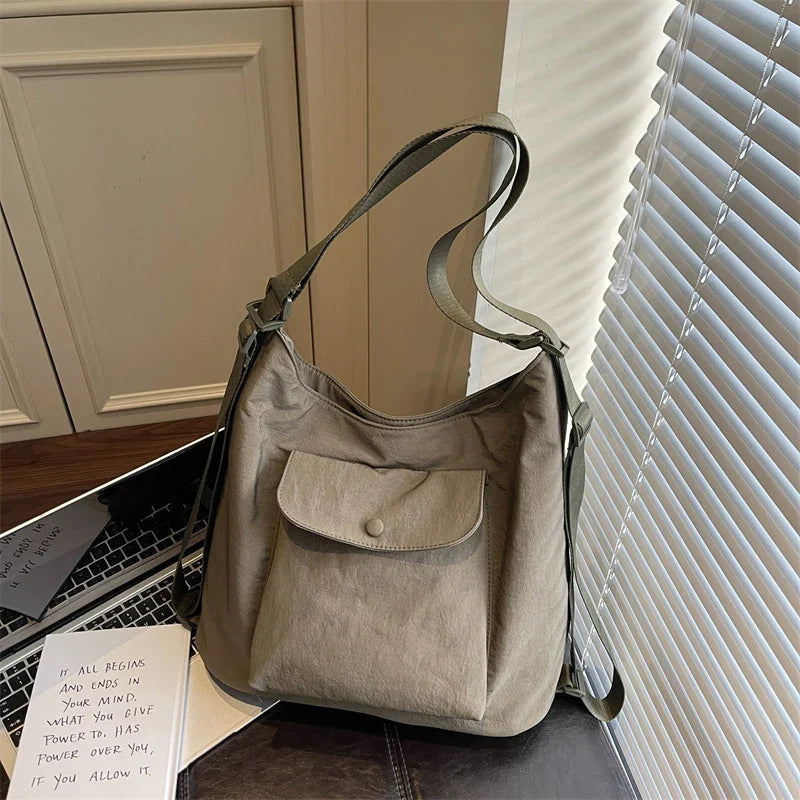 Women's Convertible Canvas Crossbody Bag & Backpack