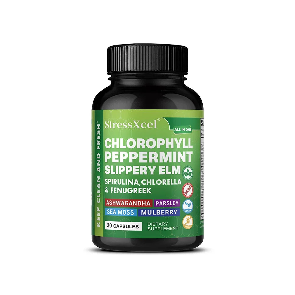 Spirulina & Chlorella Capsules – Superfood Cleanse Supplement