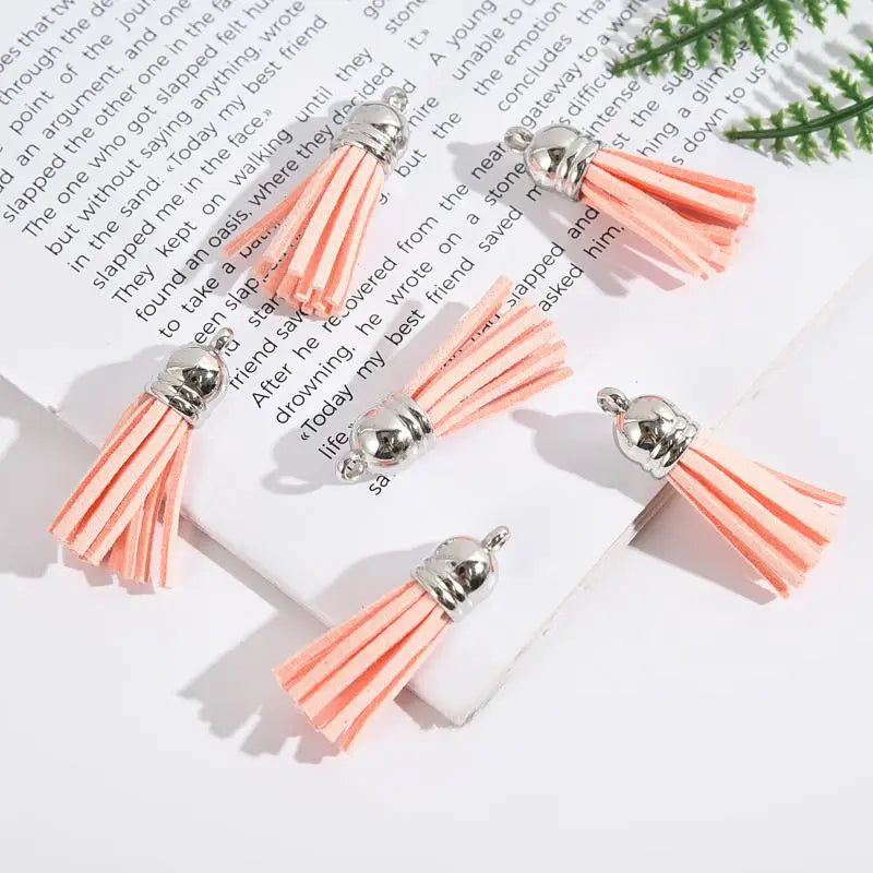 Velvet Tassel Pendants 10/20Pcs – Colorful DIY Jewelry Charms