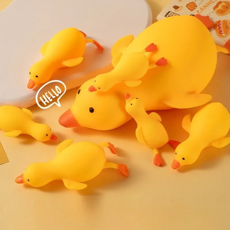 Squishy Stretch Duck Fidget Toy – Sensory Gift for Kids & Adults