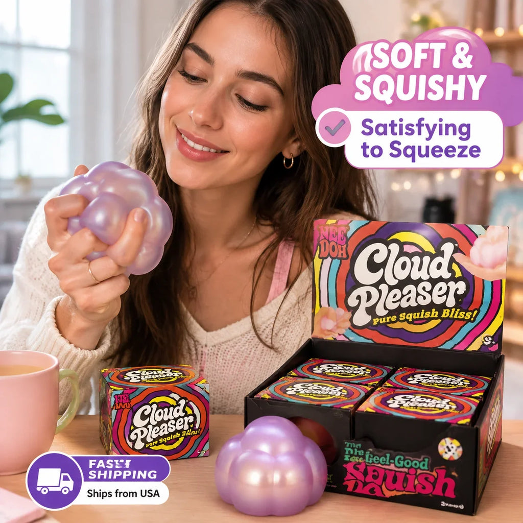 Wheat Cloud Slow Rebound Squishy Fidget Toy – Sensory Ball