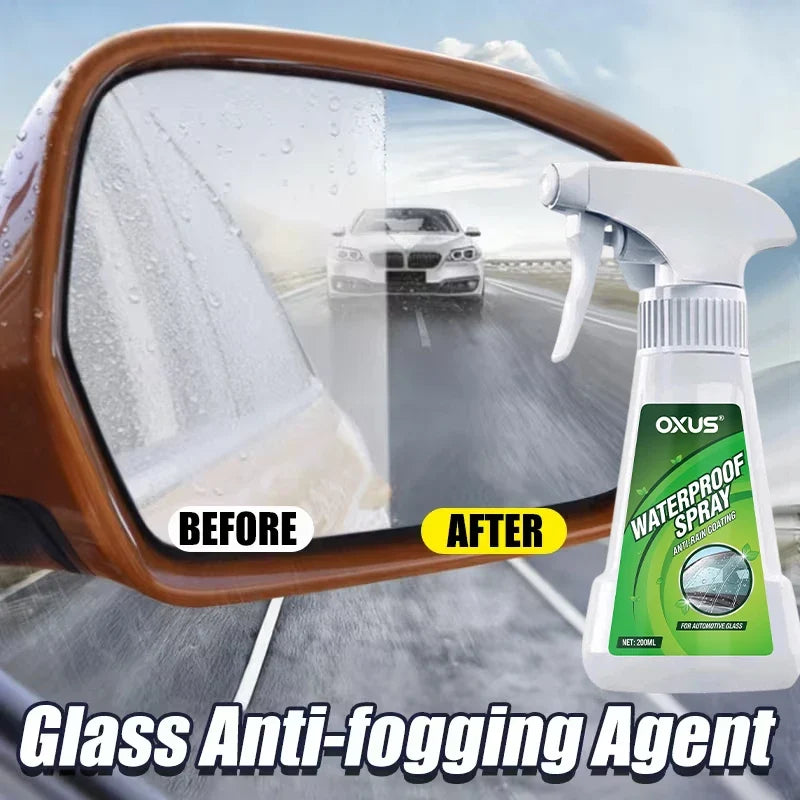 200ml Anti-Fog & Rain Repellent Spray for Car Windshield Glass