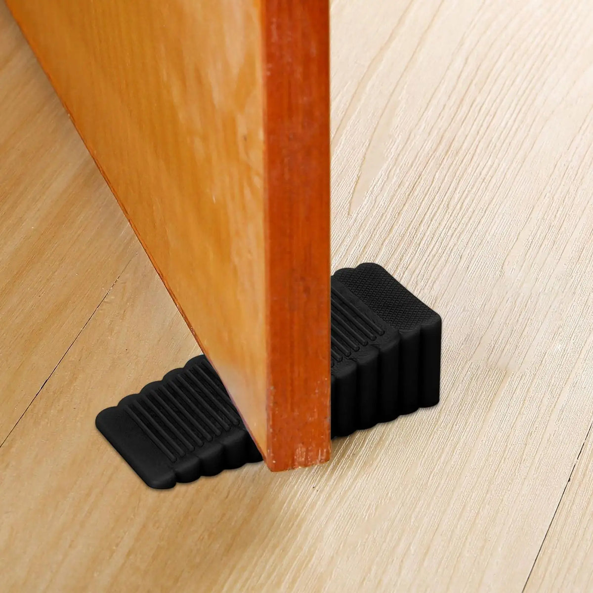Flexible PVC Door Stop Wedge | Non-Scratch Slip-Resistant