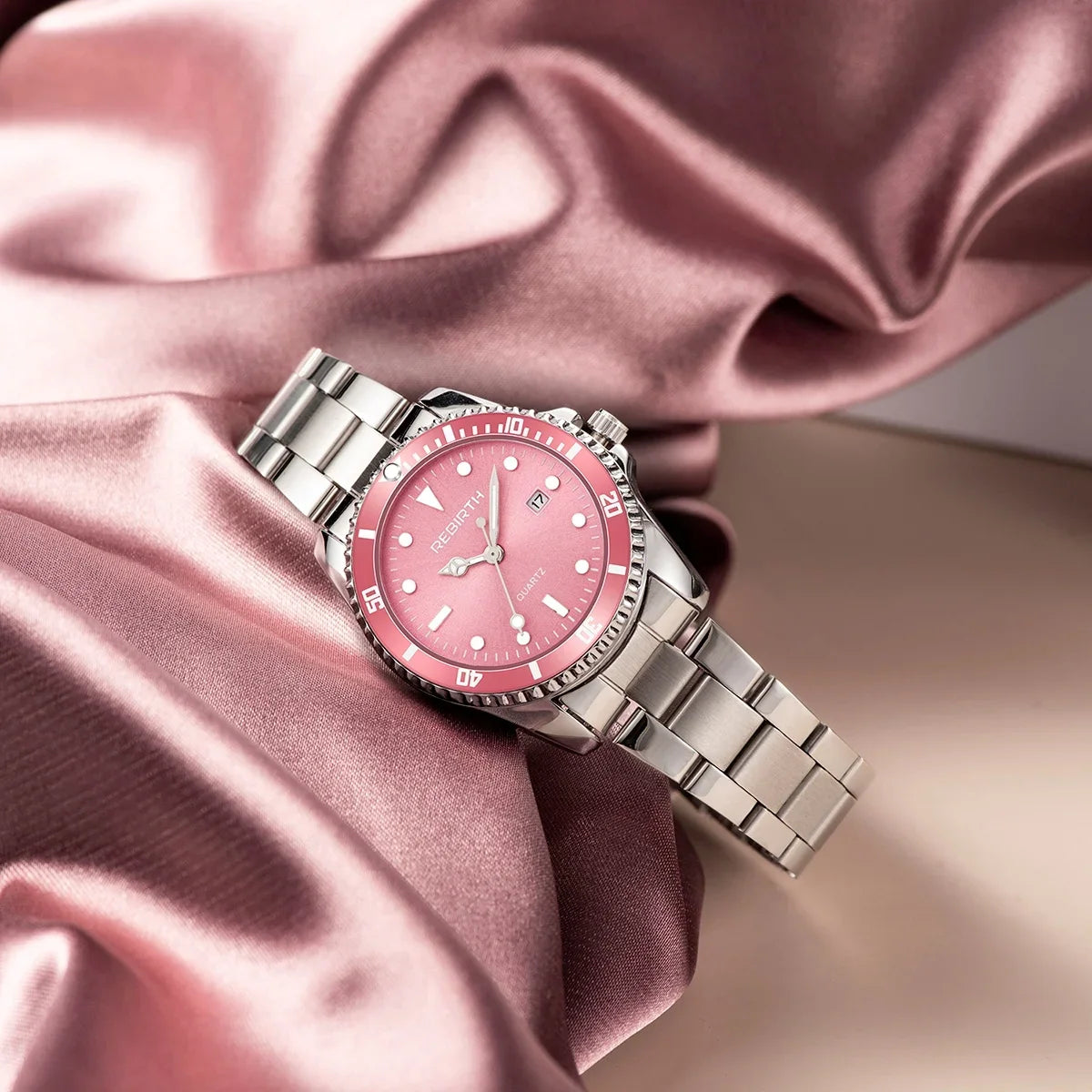 Women's Stainless Steel Quartz Watch – Elegant Business Classic