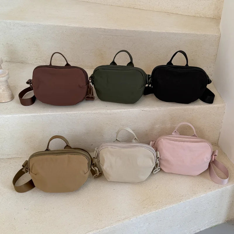Korean Minimalist Large Canvas Tote Bag for Women