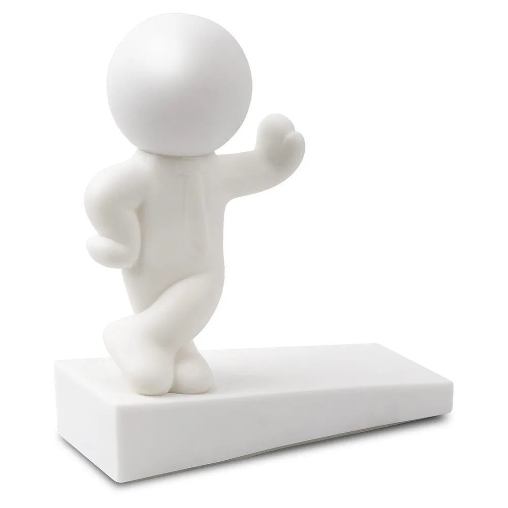 Cute Cartoon Action Figure Door Stop – No-Drill Non-Slip