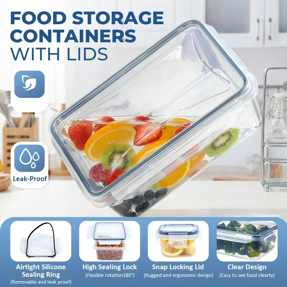 Airtight Bento Lunch Box Food Storage Container – Microwave Safe