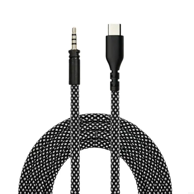 USB-C to 3.5mm Braided Cable 150cm | Decoding Chip Headphones