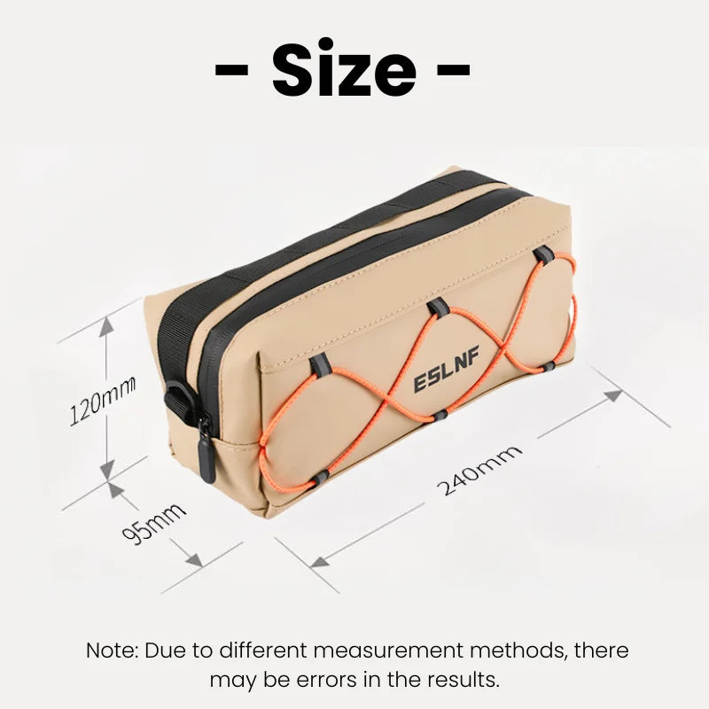 ESLNF Bike Handlebar Bag Waterproof Reflective Cycling Front Bag