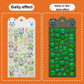 3D Embossed Cartoon Stickers – Luminous & Non-Luminous