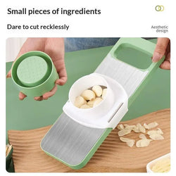Multifunctional Vegetable Grater & Shredder – Stainless Steel