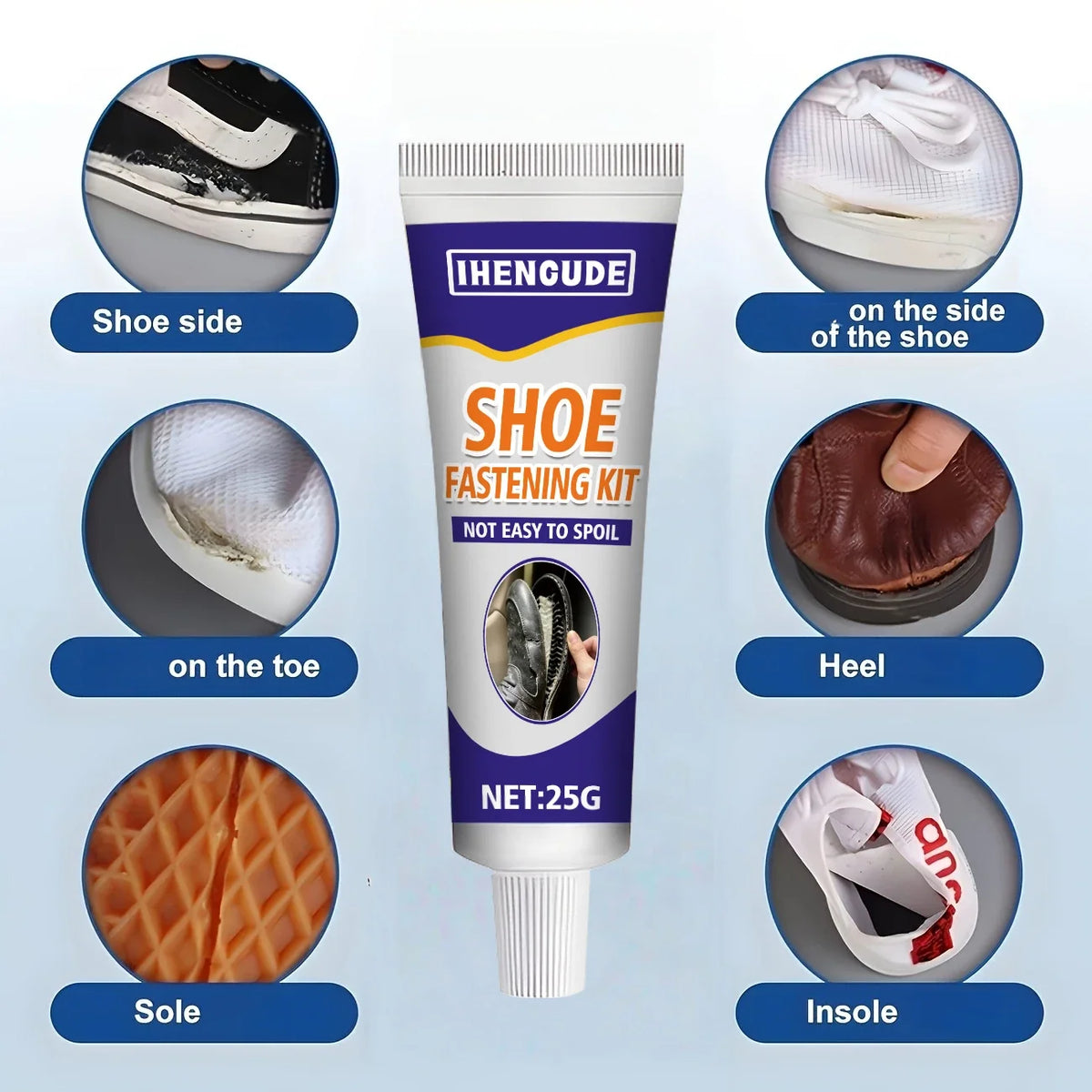 Professional Shoe Sole Repair & Fitting Tool – All Footwear