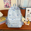 Nixie Star Print Girls Backpack – Large Capacity School Bag