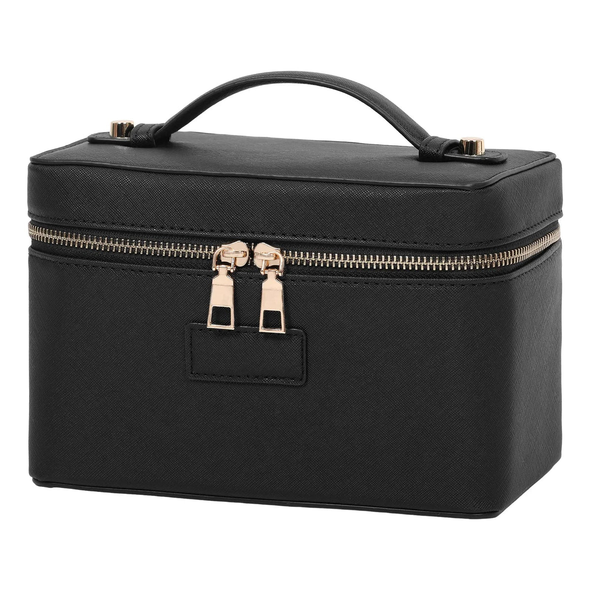 PU Leather Cosmetic Bag – Large Travel Makeup Organizer