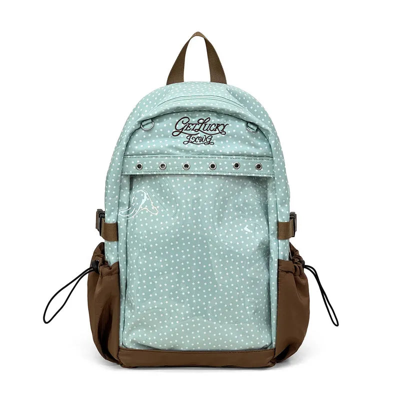 Cute Cartoon Transparent Window Backpack – Girls School Bag