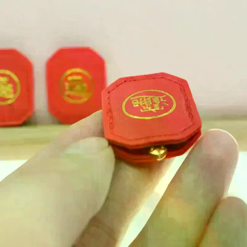 Fengshui Lucky Turtle Wallet Charm | Mini Golden Tortoise