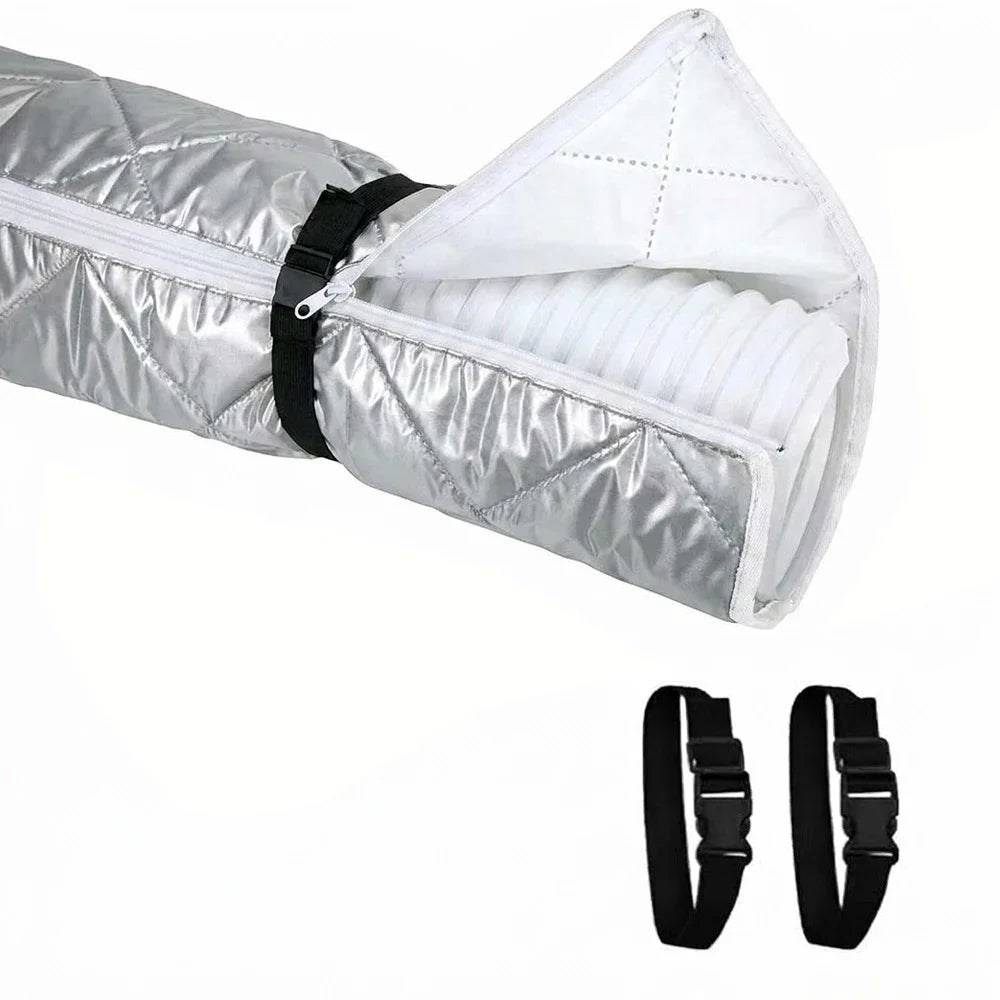 AC Hose Insulation Cover – Waterproof Sleeve with Buckle Straps