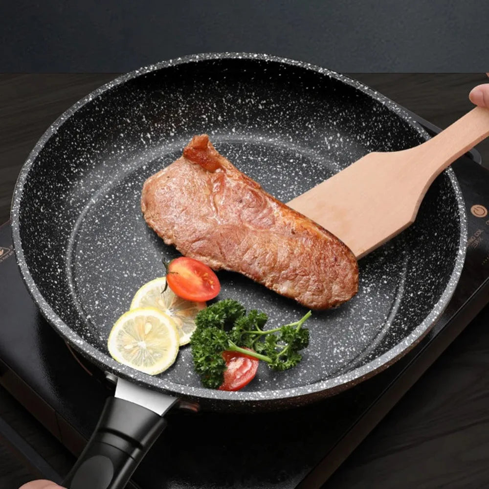 24/26cm Maifan Stone Frying Pan – Non-Stick Skillet All Stovetops