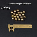 Mini Copper Jingle Bells 5–50PCS | 6–25mm DIY Craft Bells