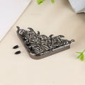 Metal Bag Corner Protectors with Screws – DIY Handbag Hardware