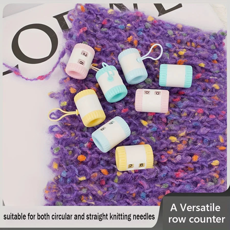 Knitting Row Counter – Manual Handheld Tally for Crochet & Yarn