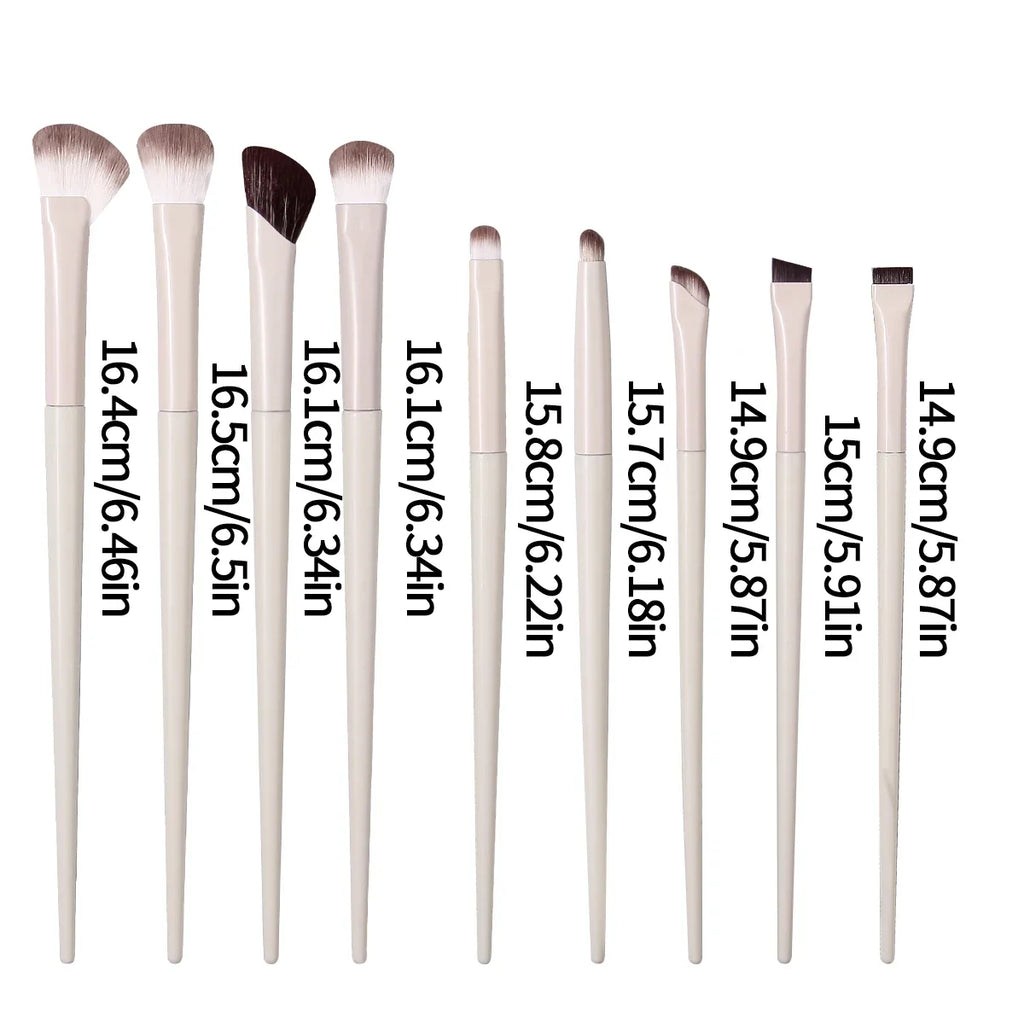 Eye Makeup Brush Set – Eyeliner, Eyebrow & Contour Brushes