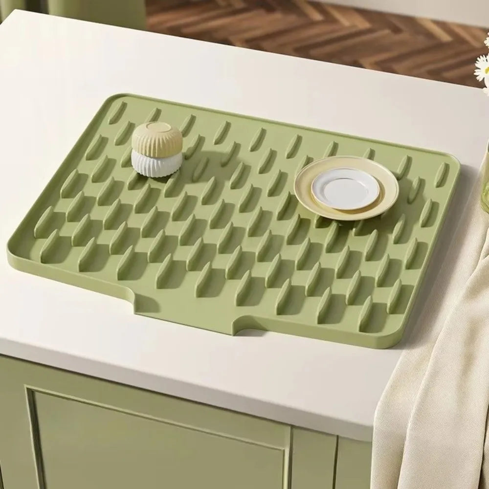 Silicone Kitchen Drain Mat – Heat Resistant & Non-Slip