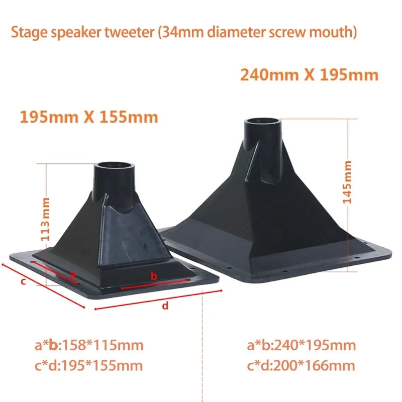 Horn Tweeter Speaker – Home Stage & KTV Flat Tweeter Tube