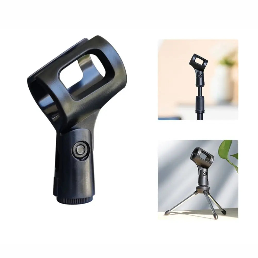 Universal Rotatable Microphone Clip – Wired & Wireless Mic Mount