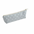 Polka Dot Pencil Case Large Capacity Zipper Stationery Pouch