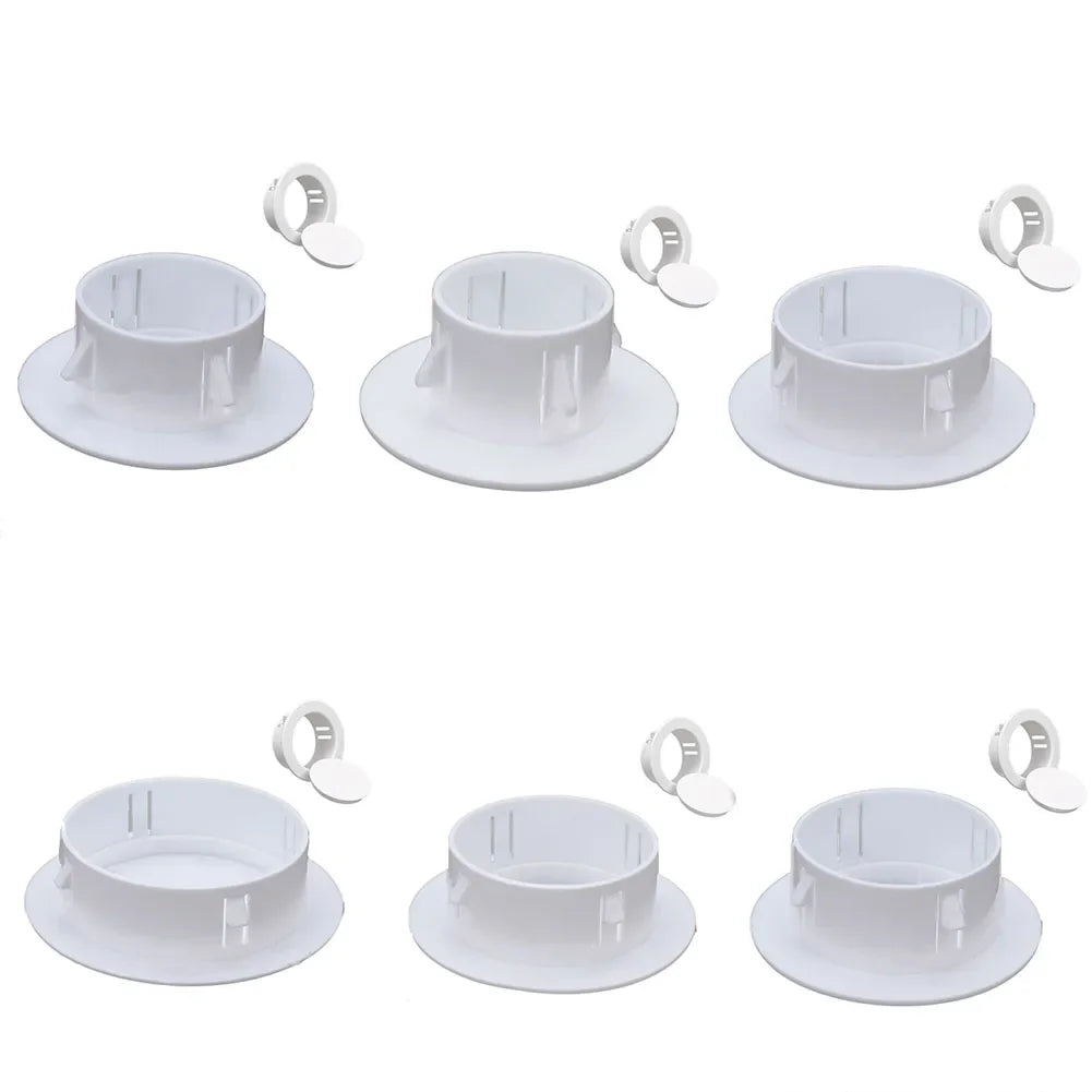 Wall Hole Cover Cap – Plastic Vent Plug for AC Pipes 40–100mm