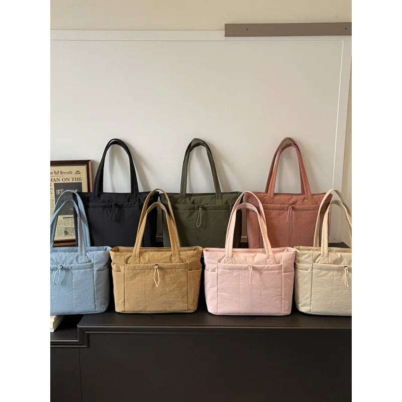 Women's Waterproof Oxford Tote Bag | Laptop Shoulder Bag